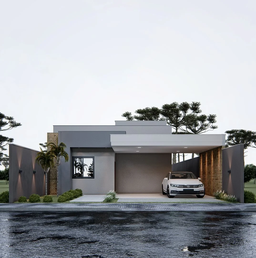 Casa térrea funcional e elegante